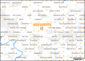 map of Hausmanns