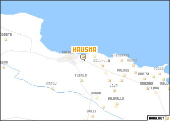 map of Hausma