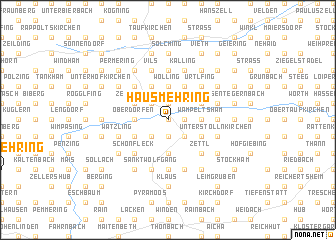 map of Hausmehring