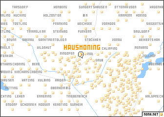 map of Hausmoning