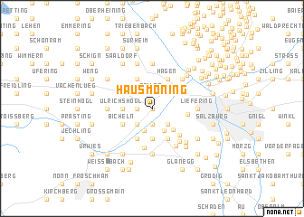 map of Hausmoning