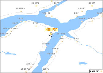 map of Hauso