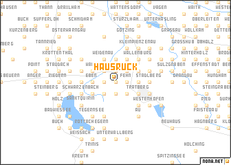 map of Hausruck