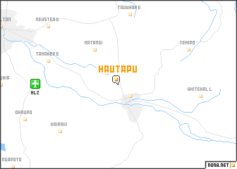 map of Hautapu