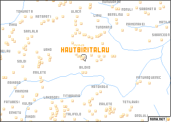 map of Hautbiritalau