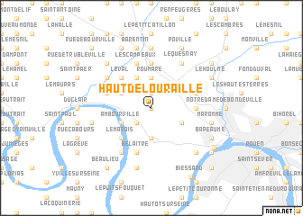 map of Haut de lʼOuraille