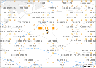 map of Haute Fois