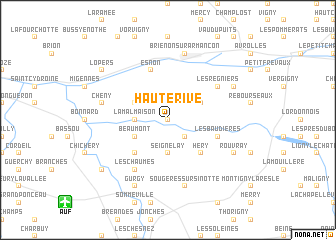 map of Hauterive