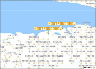 map of Haut Fourneau