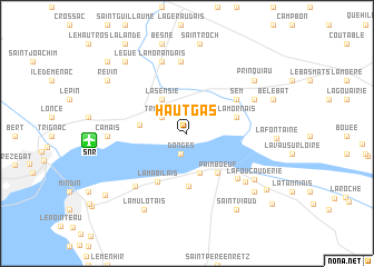 map of Hautgas
