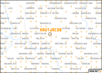 map of Haut Jacob