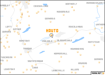 map of Hauto