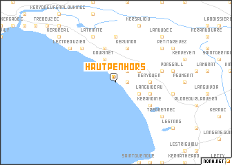 map of Haut Penhors
