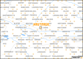 map of Hautrage