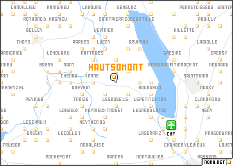 map of Haut Somont