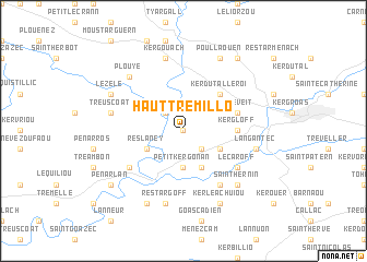 map of Haut Trémillo