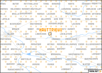 map of Haut Trieux