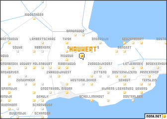 map of Hauwert