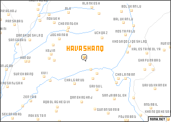 map of Havāshānq