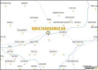 map of Havciş see Havcuş