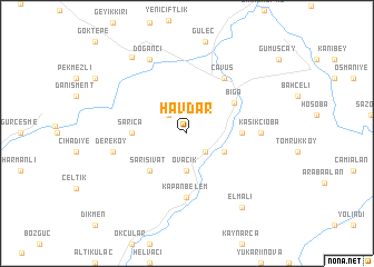 map of Havdar