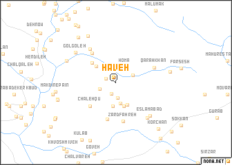 map of Haveh