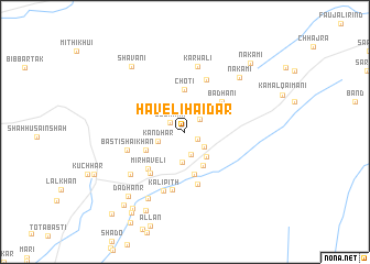 map of Haveli Haidar