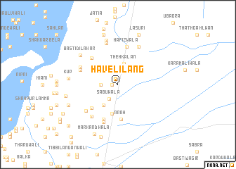 map of Haveli Lāng