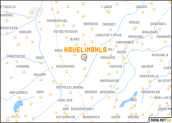 map of Haveli Māhla
