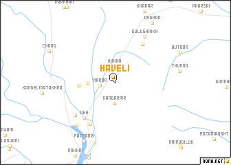 map of Haveli