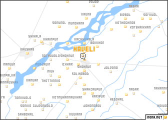 map of Haveli