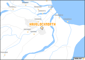 Havelock New Zealand Map Havelock North (New Zealand) Map - Nona.net