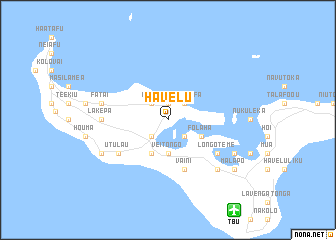 map of Havelu