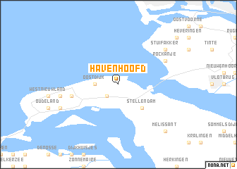 map of Havenhoofd