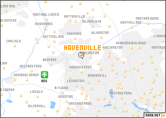 map of Havenville