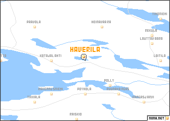 map of Haverila