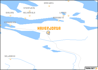 map of Håverjorda
