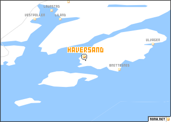 map of Haversand