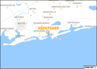 map of Haversham