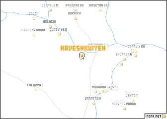 map of Haveshkū\