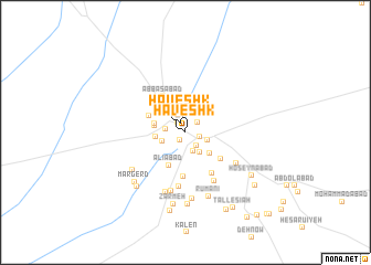 map of Hāveshk
