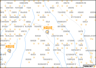 map of Have