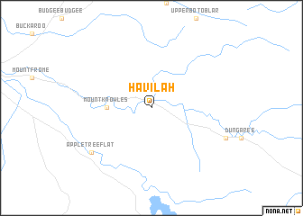 map of Havilah