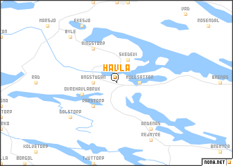 map of Hävla