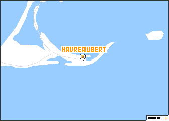 map of Havre-Aubert