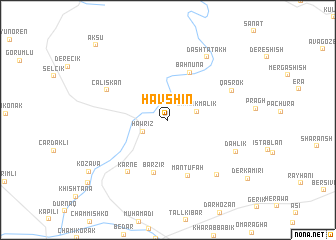 map of Havshin