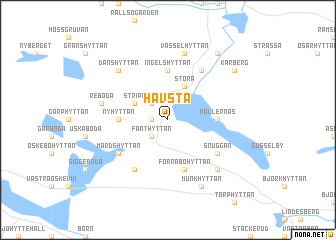 map of Havsta