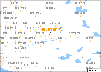 map of Havstorp