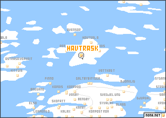 map of Havträsk