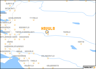map of Havula